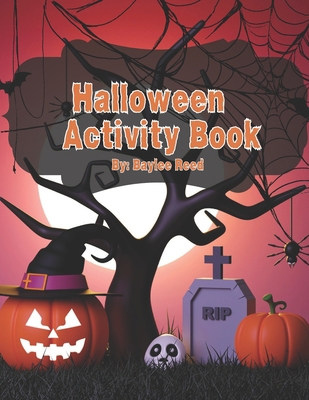 Halloween Activity Book B0CJ47XFMC Book Cover
