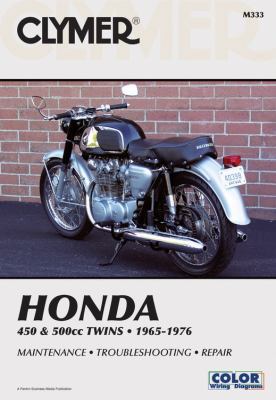 Honda 450 & 500cc Twins 65-77 0892876859 Book Cover