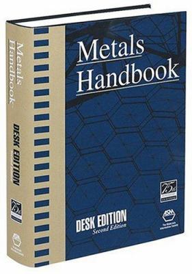 Metals Handbook Desk Edition 2nd Edition 0871706547 Book Cover
