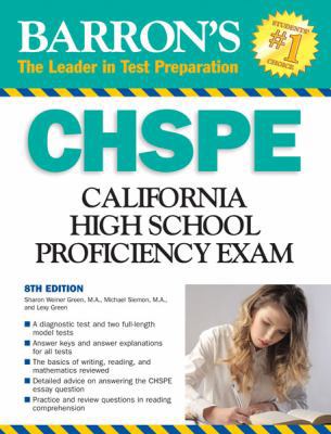 Barron's Chspe: California High School Proficie... 1438001231 Book Cover