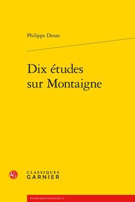 Dix Etudes Sur Montaigne [French] 2406098192 Book Cover