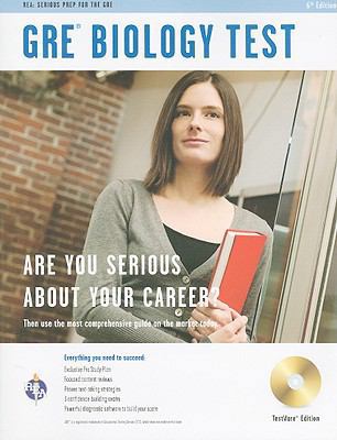 GRE Biology W/CD-ROM: Sixth Edition [With CDROM] 0738608351 Book Cover