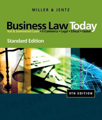 Business Law Today: Text & Summarized Cases: E-... 0324786522 Book Cover