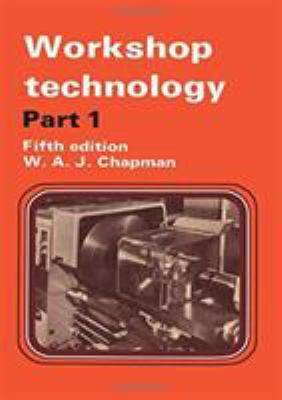 Workshop Technology Part 1 0415503027 Book Cover