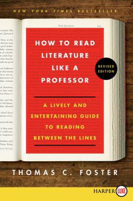 How to Read Literature Like a Professor: A Live... [Large Print] 006232652X Book Cover