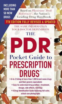 The PDR Pocket Guide to Prescription Drugs 1416510850 Book Cover