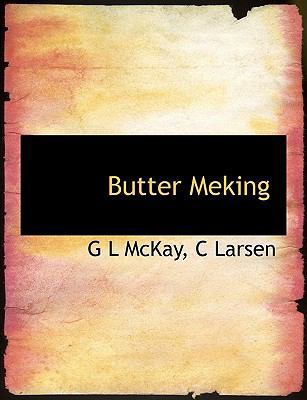Butter Meking 1140018868 Book Cover
