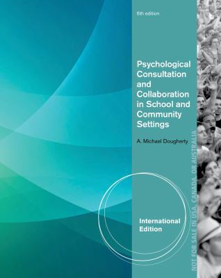 Psychological Consultation and Collaboration in... 1285098781 Book Cover
