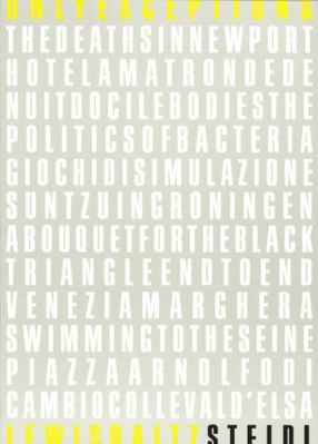 Lewis Baltz: Rule Without Exception / Only Exce... 3869301104 Book Cover