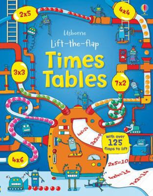 Lift-the-flap times tables book 1409550249 Book Cover