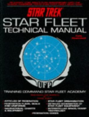'''STAR TREK'' STAR FLEET TECHNICAL MANUAL (STA... 185286396X Book Cover