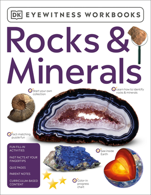 Eyewitness Workbooks Rocks & Minerals 0744034558 Book Cover