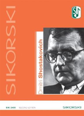 Dmitri Shostakovich Catalog of Works: 2nd Edition 3940982318 Book Cover