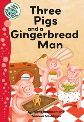 Three Pigs and a Gingerbread Man 0778780260 Book Cover