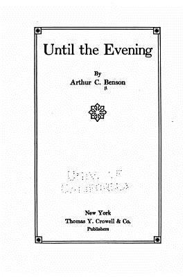 Until the Evening 1533036519 Book Cover