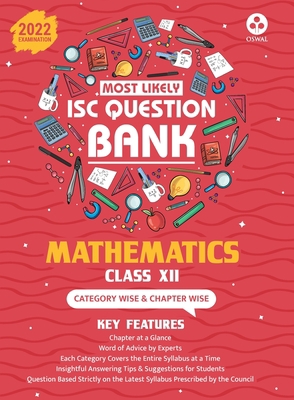 Most Likely Question Bank - Mathematics: ISC Cl... 9391184375 Book Cover