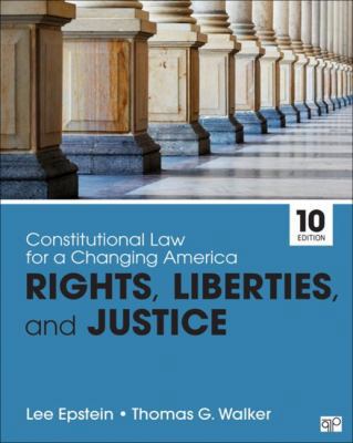 Constitutional Law for a Changing America: Righ... 1506380301 Book Cover