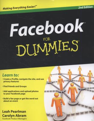 Facebook for Dummies 0470527617 Book Cover