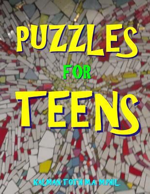 Puzzles for Teens: 111 Large Print Word Search ... 1548752304 Book Cover