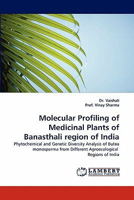 Molecular Profiling of Medicinal Plants of Bana... 3838371119 Book Cover