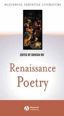 Renaissance Poetry 0631230092 Book Cover