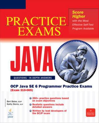 OCP Java SE 6 Programmer Practice Exams (Exam 3... 0072260882 Book Cover