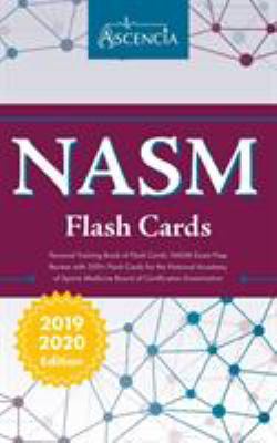 NASM Personal Training Book of Flash Cards: NAS... 1635303664 Book Cover