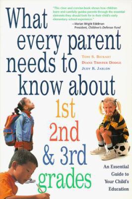 What Every Parent Needs to Know about 1st, 2nd,... 1570711569 Book Cover