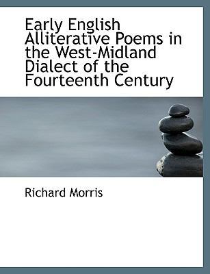 Early English Alliterative Poems in the West-Mi... [Large Print] 0554721775 Book Cover