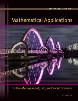 Mathematical Applications for the Management, L... 1305108043 Book Cover