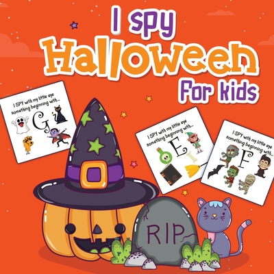 I Spy Halloween For Kids: Picture Riddles For K... 1649304196 Book Cover