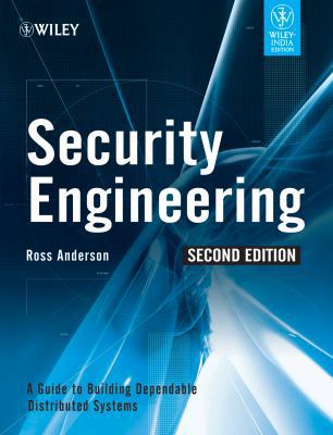 Security Engineering, 2ed 8126516674 Book Cover