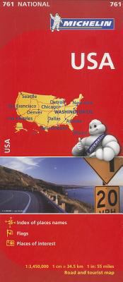 Michelin USA Road Map 2067173278 Book Cover