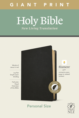 NLT Personal Size Giant Print Bible, Filament E... [Large Print] 1496445309 Book Cover