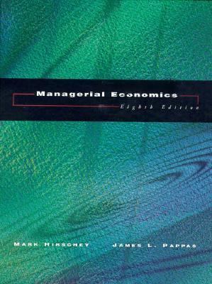 Managerial Economics 0030113032 Book Cover