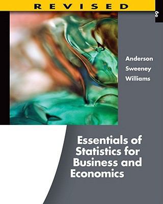 Essentials of Statistics for Business and Econo... B0058480CI Book Cover