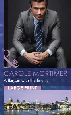A Bargain With The Enemy [Large Print] 0263240592 Book Cover