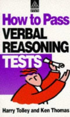 How to Pass Verbal Reasoning Tests (Test) 0749418389 Book Cover