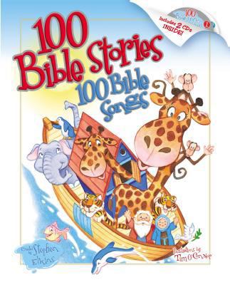 100 Bible Stories, 100 Bible Songs [With CD] B00KFXBJI4 Book Cover