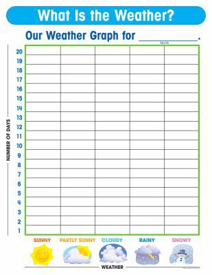Scholastic TF2463 Weather Graph Chart 0545119154 Book Cover