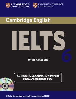 Cambridge IELTS 6 Self-study Pack: Examination ... 052169308X Book Cover