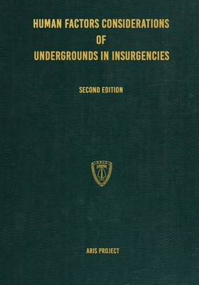 Human Factors Considerations of Undergrounds in... 1925907198 Book Cover