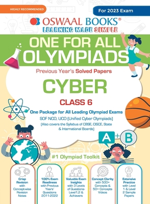 Oswaal One For All Olympiad Previous Years' Sol... 935634521X Book Cover