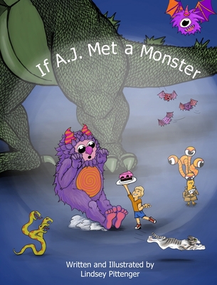 If A.J. Met a Monster [Large Print] 1735999202 Book Cover