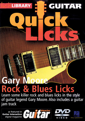 Rock & Blues Licks - Quick Licks: Style: Gary M... 1458423042 Book Cover