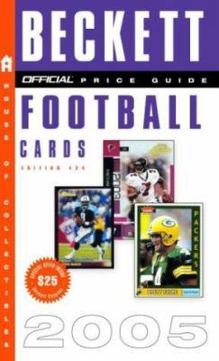 The Official Beckett Price Guide to Football Ca... 037572060X Book Cover