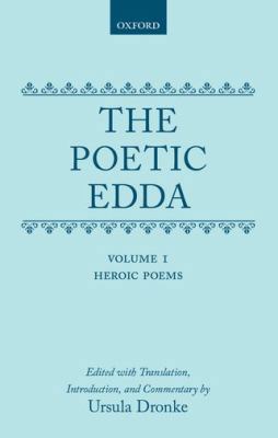 Poetic Edda Vol 1 Dpe C 0198114974 Book Cover
