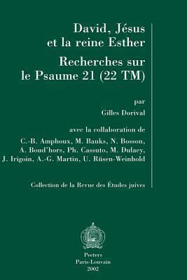 David, Jesus Et La Reine Esther. Recherches Sur... [French] 9042911743 Book Cover