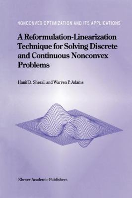 A Reformulation-Linearization Technique for Sol... 1441948082 Book Cover