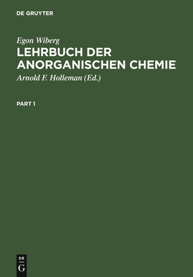 Lehrbuch Der Anorganischen Chemie: Mit Einem An... [German] 3110238314 Book Cover